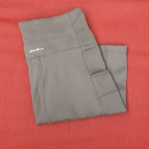 Eddie Bauer - High Rise, Tie Waist Biker Shorts